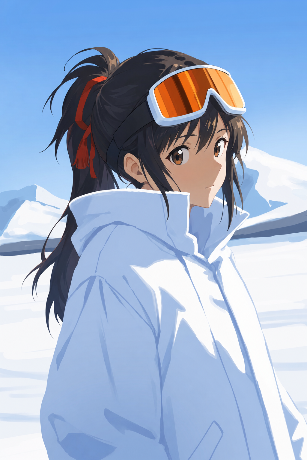 雪山回眸