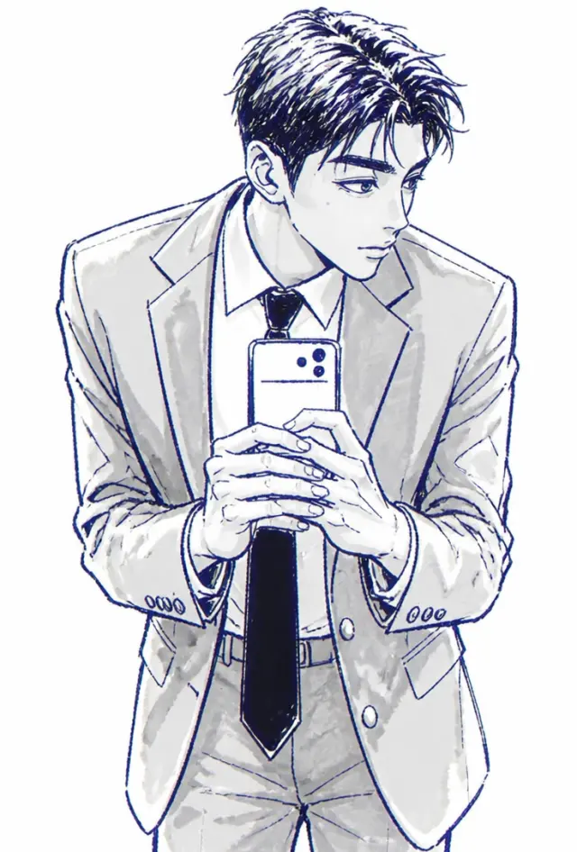西装自拍进行时