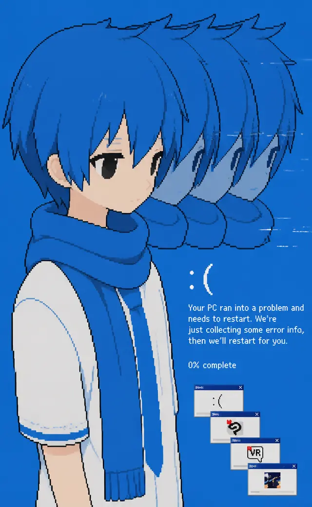 KAITO蓝屏残影
