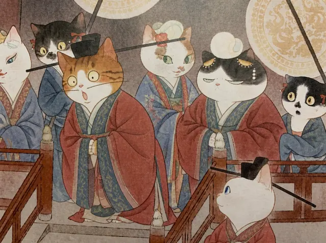 群猫古装朝会