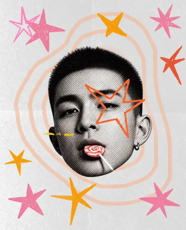 星星藏住一只眼