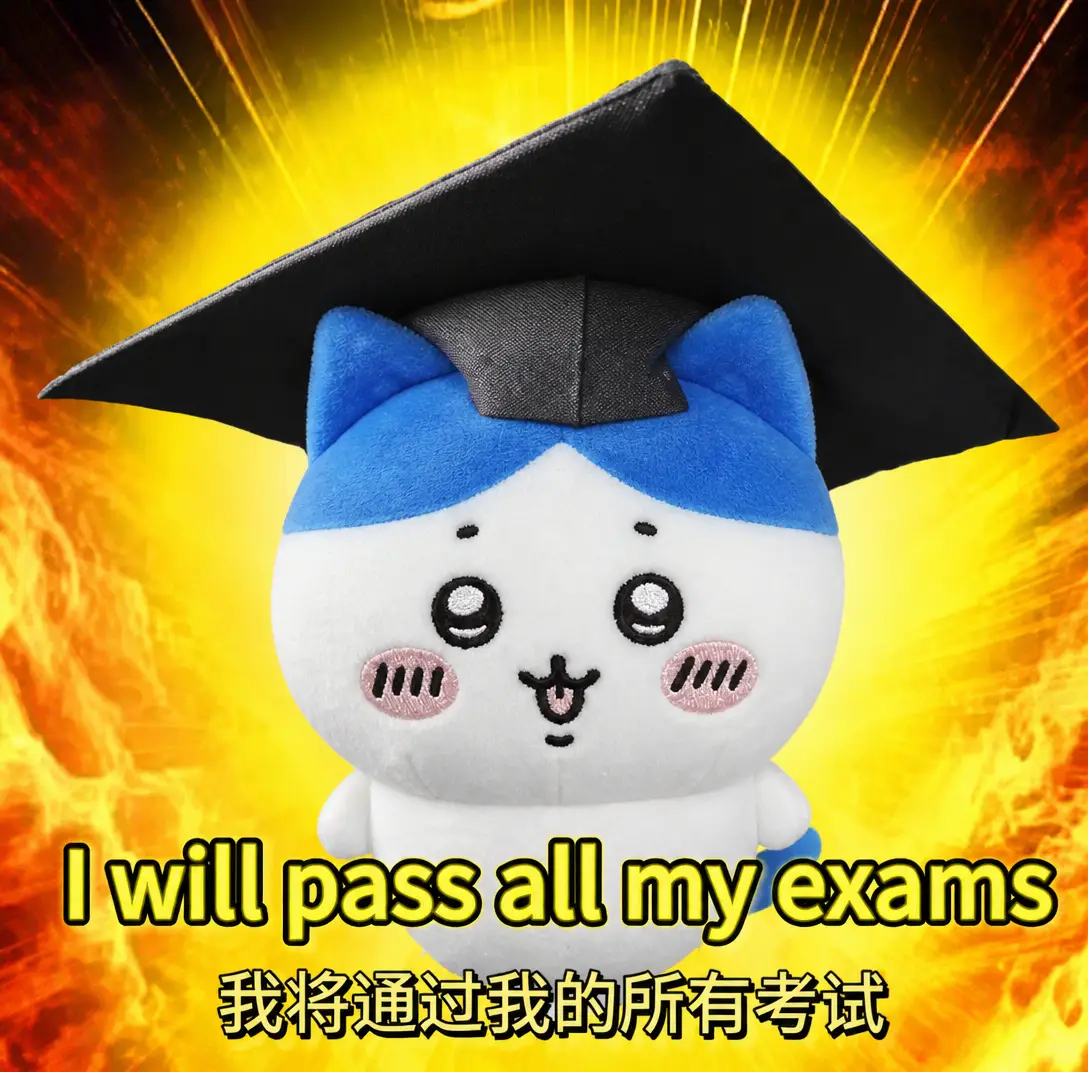 Hachiware陪你通过所有考试