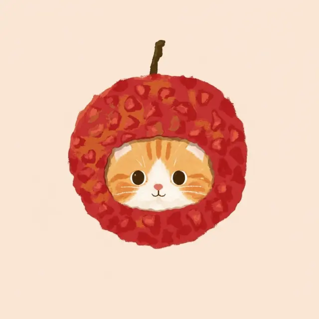 荔枝里藏着一只猫