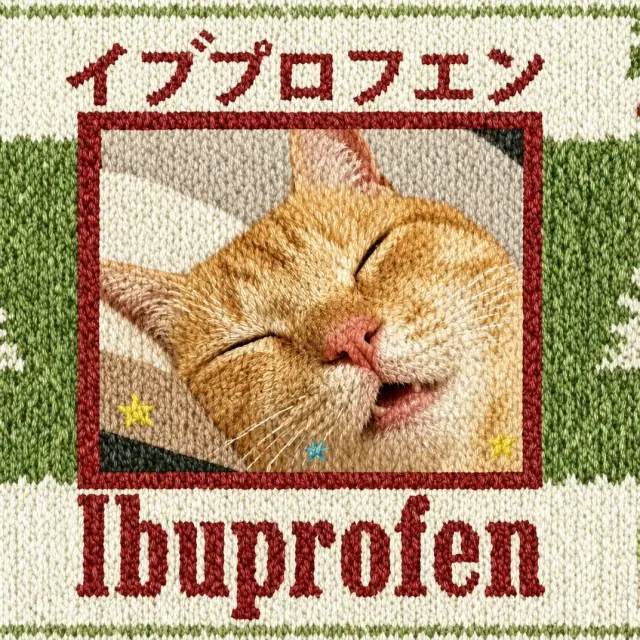 睡进布艺药盒里